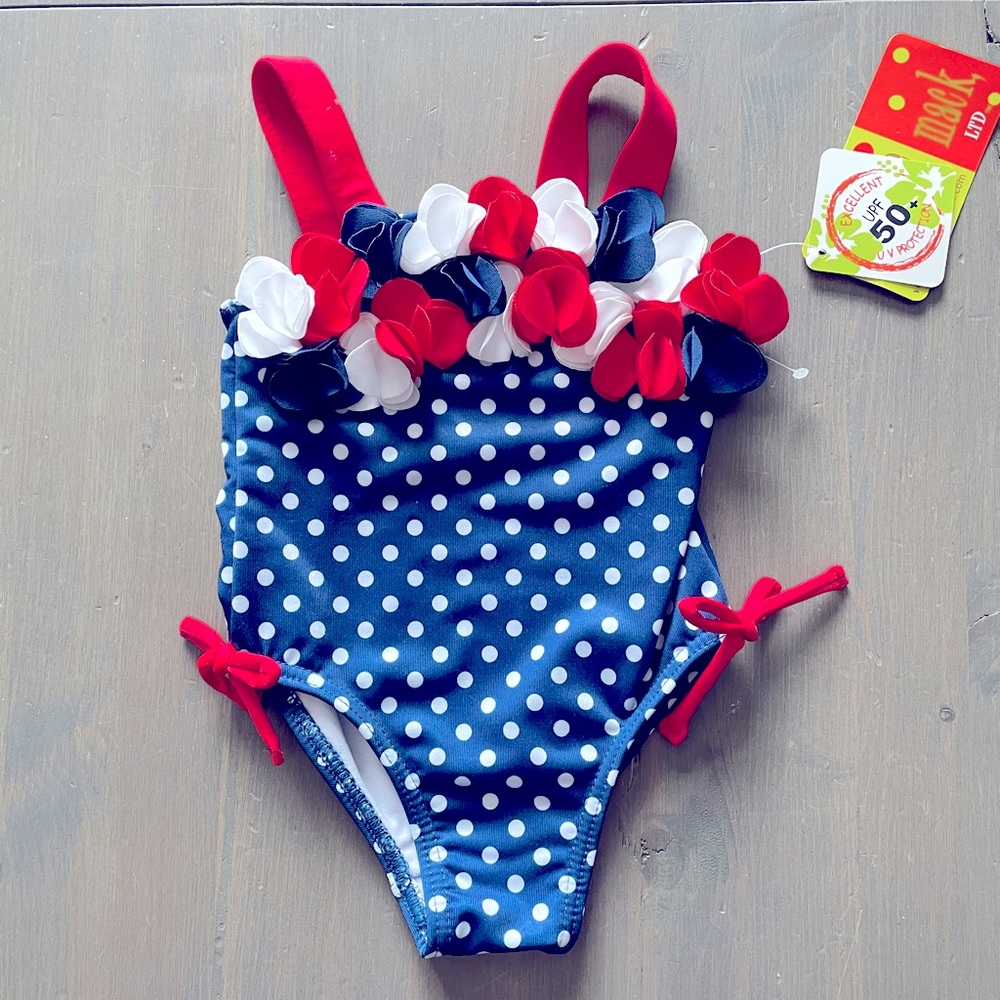 2/$15🍒 NWT Baby Girl’s One Piece Swimsuit